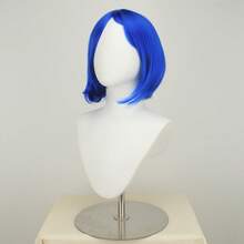 Caroline Blue Short Hair Cosplay Wig - Royal Blue - View 7