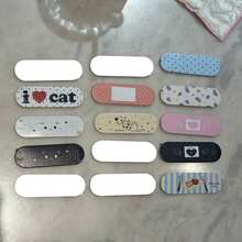 Cute Bandage Style Hair Clip Y2K Print Hair Pin Sweet Cool Decorative Bangs Side Hair Pin Women Girls Hair Accessory - Multicolor - View 3