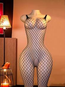 4 Sets Black Lace Bodysuits, High Elasticity Tight Leggings, Elegant Women's Bedroom Wear, Bold Women's Clothing, Suitable For Holiday Events And Parties, Sexy Lingerie Set, Sexy Women's Panties, Bedroom Wear, Lace Design - Black - View 6