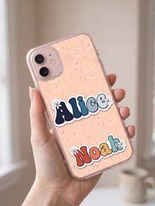 10pcs Custom Name Sticker,Retro Custom Name Decal For Water Bottles, Journals, Tablet, Mugs, Pencil Pouch, Customized Sticker Back To School Stationery Accessory - Multicolor - View 4