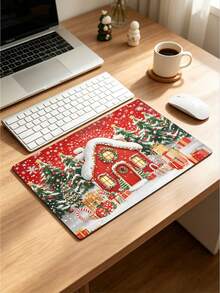 1PC Christmas Element Welcome Mat, Diatomite Absorbent Small Rug, Non‑Slip Floor Mat For Stove Coffee Machine Water Bar Counter, Christmas Halloween Home Decor, Indoor Outdoor Doormat For Front Door Kitchen Area - Multicolor - View 14