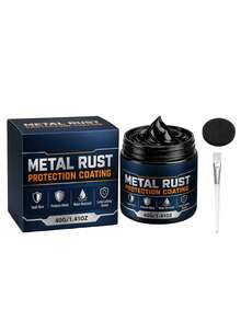 Metal Rust-Proof Protective Coating, Home Metal Railing Rust Stain Cleaner, Water-Based Formula, Waterproof And Moisture-Proof - Liquid - View 10