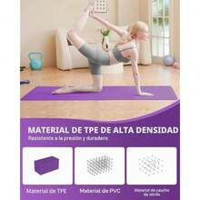 Colchonetas de ejercicio - morado / rosa - Ver 3