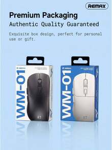 REMAX Bluetooth 5.0 + 2.4G Dual-Mode Wireless Mouse | 35-Hour Battery Life | 10m Stable Transmission | 65g Lightweight Design | Compatible With PC, Laptop, And Tablet - View 10