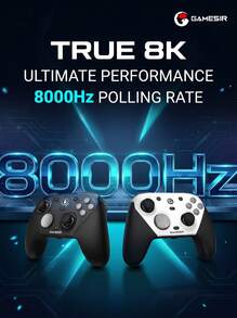 GAMESIR G7 Pro Uranus 8K Polling Rate Gaming Controller | Wired/Wireless Dual-Mode | Bluetooth 5.0 For Steam/PC/Android | Includes Double-Sided Shell & Customizable Back Buttons - View 6