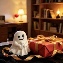 Halloween Cute Ghost Mini Figurine Pen Holder Gift For Friends Creative Funny Office Desk Decor - Multicolor - View 11