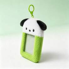 SANRIO Tempat Kartu Boneka Kartun Lucu, Sarung Kartu Foto Boneka Hewan Kawaii dengan Jendela Transparan & Gantungan, Kantong Penyimpanan Kartu Koleksi Mini, Hadiah Alat Tulis untuk Anak Perempuan, Aksesoris Dekorasi Gantungan Tas Ransel - MultiWarna - View 4