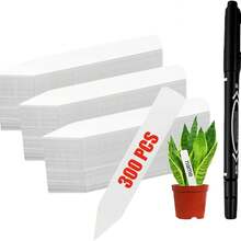 1-Piece Floral Small Label PVC Water-Blocking Succulent Plant Label Stake For Gardening, Nursery And Flower Pots - Plant Labels - View 10