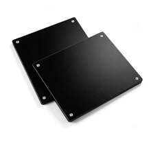 3D Acrylic Weekly Planner Board With Magnetic Pen, Refrigerator Magnet Message Board, Erasable Memo Notepad, Acrylic Board - Black - View 7