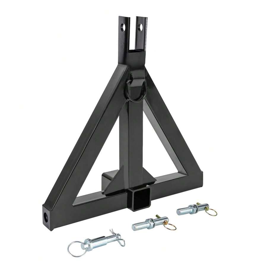 3 Point Trailer Hitch With 2" Receiver For Category 1 Tractor Drawbar Hitch,Heavy Duty Receiver Drawbar Hitch Adapter Subcompact Trailer And Farm Equi - YLBSRB4IWDML8@Style - View 1