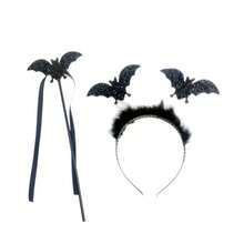 1pc/Set Halloween Bat And Spider Magic Wand Set, Wand Headband, Animal Headband Hair Accessories, Party Costume Styling - Multicolor - View 8