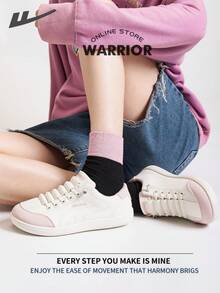 Warrior Women's Board Shoes Spring And Autumn Comfortable Modest Style Casual Yet Sleek Sneakers All-Day Wear Training Sneakers Running Shoes - Multicolor - View 7