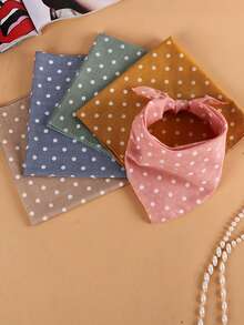 Customizable Name Pet Scarf Accessory, Summer & Autumn Outdoor Photography Prop - Multicolor - View 7