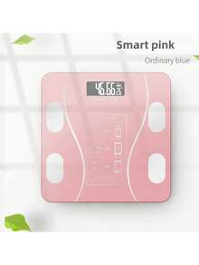 LKZ Multifunctional Smart Body Fat Scale, Extra-Wide Tempered Glass Platform, Large LCD Display, 390 Lbs Capacity, Home Fitness Outdoor, Package Does Not Include Batteries - Multicolor - View 4