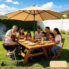 Outdoor Parasol, Stand And Base - A - View 4