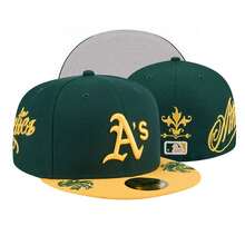 New Era 59FIFTY Oakland Athletics Green Gold 68520 - Green - View 5
