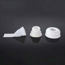 1pc Silicone Drain Pipe Deodorizing Seal Ring & Deodorizing Plug 3 Pieces Set - White - View 8