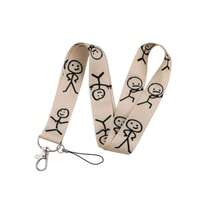 1pc Stick Figure Phone Charm & Card Holder, Suitable For Bus Card, Work ID, Student ID, Factory Badge And Access Card, Niche Fashion Accessory, Ideal Gift For Students And Professionals - Multicolor - View 3