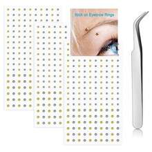 New Fake Belly Button, Eyebrow, Lip Ring, Ear Stud Sticker Set, No Piercing Required, Fake Nose Ring Piercing Jewelry, Skin Surface Adhesive Studs - Sticker - View 19