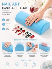 Soft And Comfortable Nail Tool, Available In Multiple Colors. Perfect For Home, Salon, And Beach Use. A Great Gift For Makeup Lovers And Body Painting Beginners. - Multicolor - View 10
