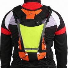 Glowing Backpack Clip, Equipped With 30 LED Lights, Suitable For Bicycle And Scooter, Night Running, With Remote Control, USB Rechargeable, Flashing Cycling Backpack Clip, Glowing Cycling Backpack Clip - Yellow - View 6