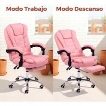 Home Office Chairs - Pink - View 5