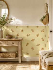 SUPSTICKER Capybara Pattern Peel And Stick Wallpaper, 4 Styles Available, 17.72x47.24 Inches/17.72x118.11 Inches, Suitable For Bedroom, Closet And Furniture Decoration - 1PC - View 6