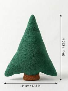 1pc Christmas Tree Throw Pillows, Squishy Plush Cushion Ornaments, Christmas Tree Pattern, Multicolor Style, All‑Season Use, Festive Home Style, For Adults, For Sofa Couch Bedroom Living Room Holiday Decor Occasions - Multiple Styles - View 17