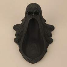 2pcs Halloween Dark Ghost Shaped Jewelry Storage Display, Entryway Desktop Decor Storage Tray, 3D Printed Plastic, Holiday Atmosphere Decorative Item - View 3
