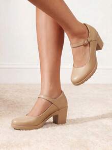 Women Pumps - Apricot - View 3