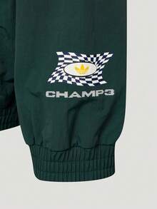 Adidas Originals Men's RAC TRACK JKT Woven Hoodless Jacket LD6511 - Slightly Yellowish-green - View 5