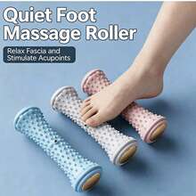 1pc Plantar Fascia Massage Roller, Designed To Relieve Foot Pain And Fascia Tension; Suitable For People Who Frequently Exercise, Practice Yoga, Dance, Run Or Wear High Heels, Especially Suitable For Use In Autumn And Winter - Multiple Styles - View 1