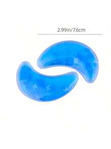 2pcs Reusable Gel Eye Masks, PVC Material, Dual Temperature Eye Masks For Hot And Cold Compress, Relieve Eye Fatigue - Multicolor - View 3