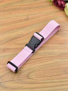 [1 Adjustable Elastic Belt]1 Stylish And Simple Adjustable Elastic Buckle Belt, Accessories - A - View 9
