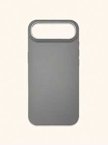 1pc 4-Color Optional Solid Color Lychee Texture Faux Leather Large Window Phone Case, Ins Premium Minimalist Business Solid Color Leather Texture, A Classic Black / B Beige White / C Premium Gray / D Caramel Brown, Faux Leather Matte Lens Raised Full Coverage Anti-Drop Soft Shell, Autumn/Winter Commute Versatile, Suitable For Personal Use And Gift; Compatible With IPhone Case & Galaxy Case, Compatible With IPhone 17 - Multicolor - View 144