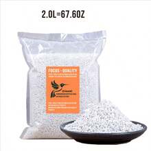 Perlite - High Quality Expanded White Perlite, Used As Potting And Flower Arrangement Material, Vase Filling Material, And Also An Important Material For Seedling Cultivation, Horticulture, Orchids, And Construction Industries - 2.0L - View 3