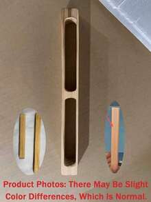 Wooden Decorative Eyeglass Holder, Suitable For Entryway, Wooden Eyeglass And Key Storage Rack, Modern Minimalist Wall-Mounted Storage Rack, 2 Multi-Functional Storage Boxes, Suitable For Hallway And Entryway - Multicolor - View 3