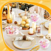2 Pcs / 3 Pcs Glass Candy Jars With Lids, Petal‑Wavy Bowl Rim, Matching Decorative Lids, For Storing Candies, Nuts And Snacks, Suitable For‑Living Room Table Display, Candy Storage, Nut Preservation, Home Decor Arrangement - Multiple Specifications - View 6