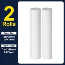 Thermal Printer Paper 8.5 X 11 Inch A4 Letter Size, Quick-Dry Fan-Folded Thermal Paper, Advanced Thermal Printing, Compatible With Gloryang&JADENS PD-A4 Portable Printer - A4 - View 12