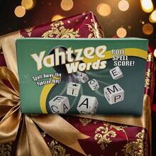 Word Letter Dice Game - Fun Word Board Game For Family Game Night, Screen-Free Educational Puzzle Game For Adults, Portable Travel Game, Includes Dice Cup And Scoreboard, Birthday Gift - Multicolor - View 7