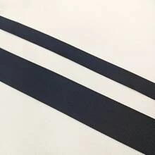 1 buah tali anyaman bergaris nilon imitasi berkualitas tinggi sepanjang 3 yard, cocok untuk sepatu, tas, tas tangan, tas kanvas, dan aksesori anyaman. - Lebar 3,8 cm * 3 yard - View 3