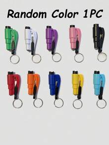 1pc Multifunctional Car Window Breaker Hammer, Includes Window Breaking And Seatbelt Cutting Functions, Emergency Escape Use, Portable Back To School Style - A - View 10