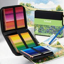Set Pensil Warna Berbasis Minyak Profesional Isi 72 Buah, Pensil Seni dengan Saturasi Tinggi dan Hasil Blending Halus, Kit Premium dengan Tas Jinjing Nilon Berresleting Warna Hijau Mint, Tersedia dalam Warna Hitam & Hijau Mint, Untuk Seniman Mewarnai & Menggambar - Pensil warna - View 10
