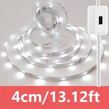 Acosh Neon USB LED Strip Light With Hand Motion Sensor, Under Cabinet Led Lighting, LED Light Strips Kitchen, Cabinet, Shelf, Counter, Bedroom, Motion Sensor Closet Lights - White - View 8