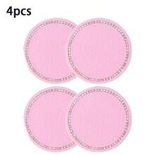 1pc/2pcs Car Cup Holder Coasters, Shiny Cup Holder Inserts, Universal Anti-Slip Silicone Cup Holder Decor, Car Interior Mat, 7cm/2.75in Soft Crystal Rhinestone Rubber Pad Set, Round Car Beverage Cup Coaster, Car Interior Accessories - Multicolor - View 21