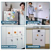 10 Set Bingkai Foto Magnet Transparan / Magnet Kulkas DIY / Cocok untuk Hadiah Ulang Tahun, Hari Jadi, Hari Ibu / Alas Magnet & Gantungan Vertikal untuk Foto / Dekorasi Bingkai Akrilik Modern untuk Pajangan Kulkas - View 7