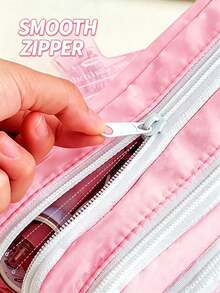 Back To School Large Capacity Pencil Case, Portable Stationery Storage Box, Suitable As Gift, Back To School Supplies, First Day Of School - Single Piece - View 7