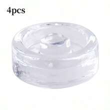 4 Packs Mason Jar Fermentation Lids With Glass Weight, Wide Mouth Glass Seal Lids For Home Pickle Fermentation, Lids Only, No Jar - View 7