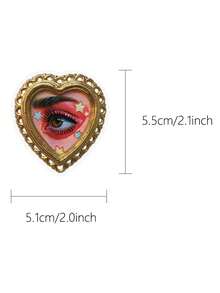 50pcs Transparent Pupil Stickers, Scrapbooking Supplies, Creative And Beautiful Design, Suitable For Phone Case, Tablet, Laptop, Phone, Luggage, Car, Notebook, Helmet, Guitar, Skateboard, Storage Box, Computer - 50pcs - View 4
