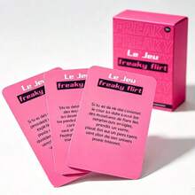 Freaky Flirt 18+ Adult Party Conversation Card Game, Fun Flirty Question Playing Cards For Ladies Night, Bachelorette & Sleepover Gathering, Hilarious Interactive Group Game For Girlfriends, Novelty Entertainment Gift For Women 2+ Players - View 5
